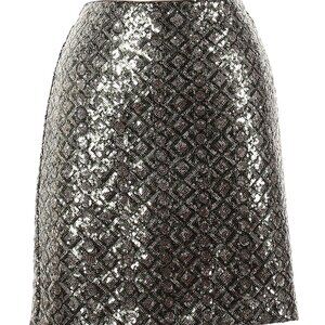 NWT Gold and Green sequin skirt Banana Republic holiday, 6